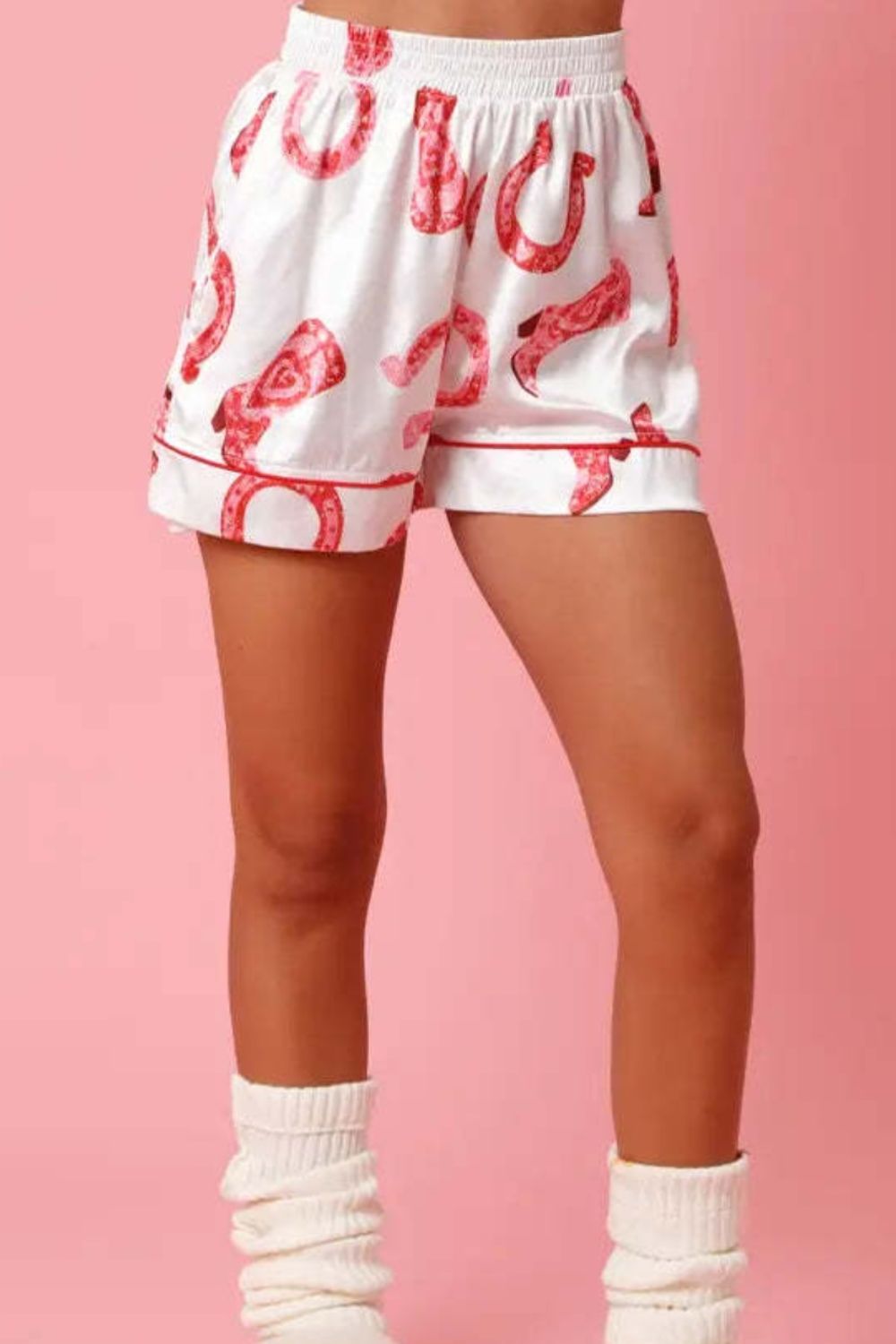 Boots & Hearts Matching Pajama Sets