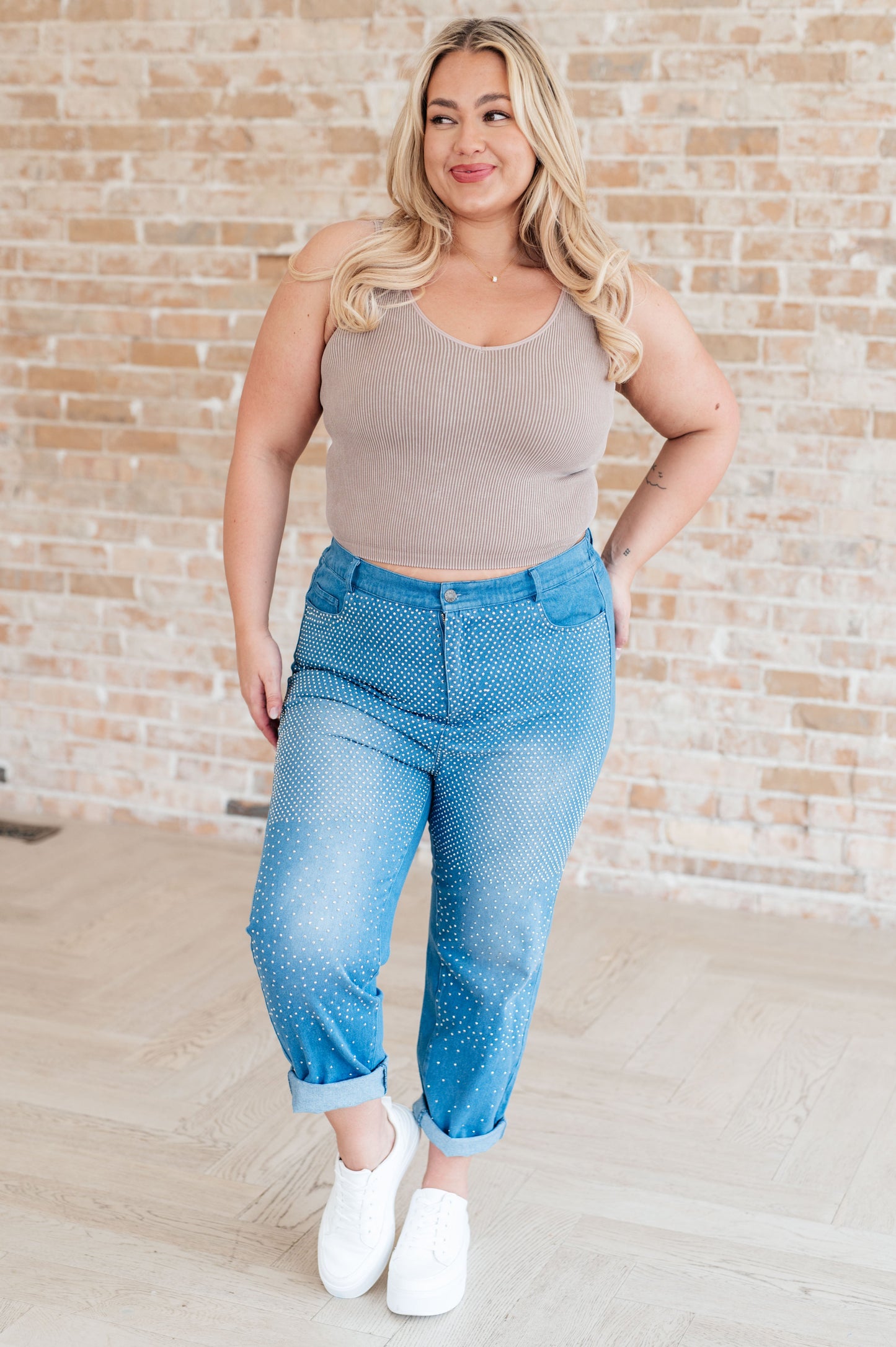 Outshine Rhinestone Pants