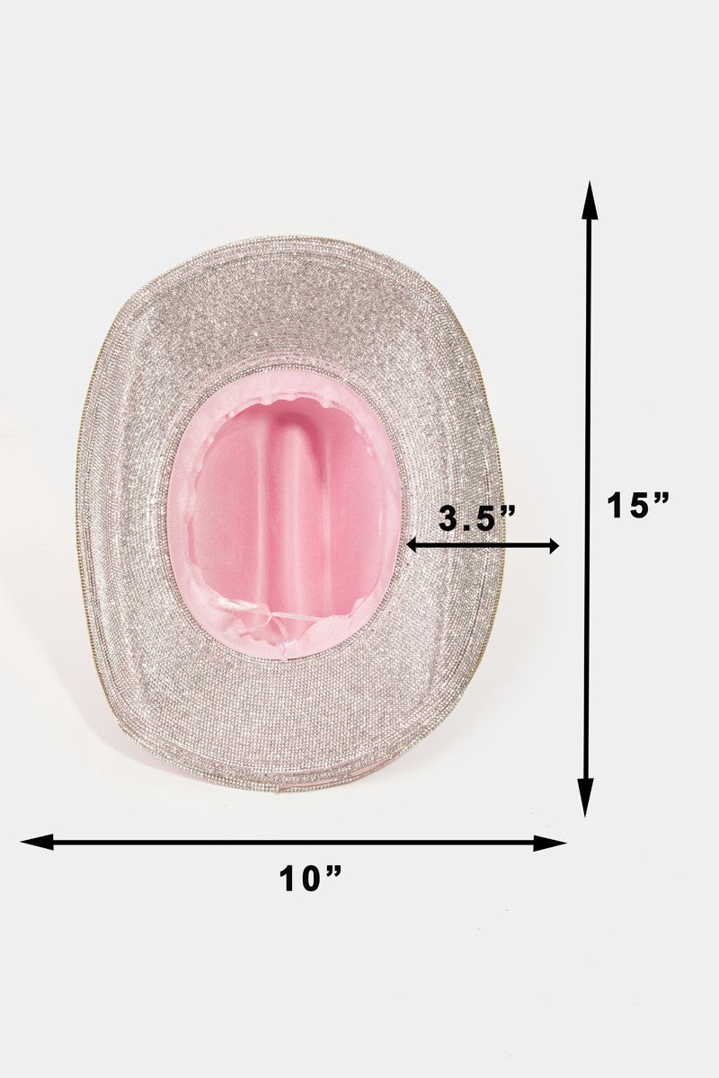 Rhinestone Rodeo Cowgirl Hat