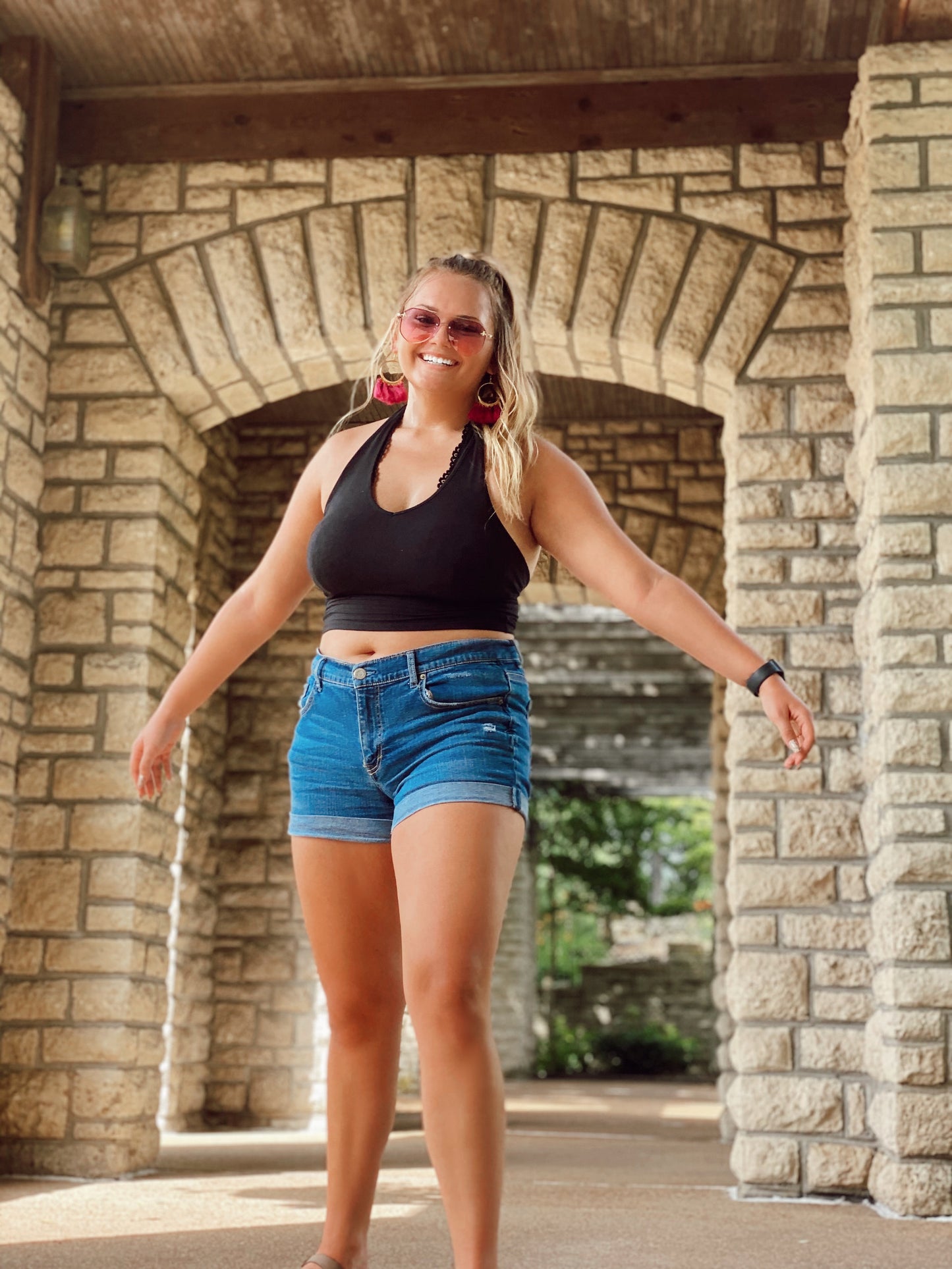 Let's Hang Out Halter Top