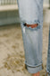 Alex Mid Rise Boyfriend Jean with Bandana Loop