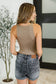 Any Time, Any Place Bodysuit in Mocha Brown