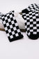 Check Yo'Self Quarter Socks