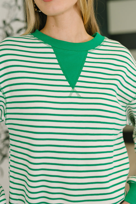 Cutie 101 Drop Shoulder Long Sleeve Top