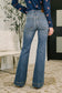 Eva High Waist Flare Tummy Control Double Button WB