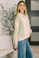 Floral Patchwork Hooded Pullover