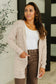Laugh Airily Cable Knit Cardigan