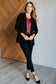 Magic 3/4 Blazer in Black