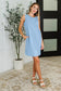 PREORDER: Mineral Wash Relaxed Tank Dress in Three Colors