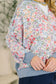 New Opportunities Drop Shoulder Floral Pullover