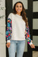 Sing a Melody Floral Sleeve Top