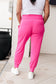 Always Accelerating Joggers in Sonic Pink