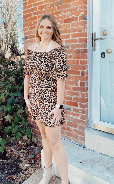 Just Spotted Leopard Dress