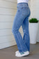 Matilda Mid Rise Vintage Button Fly Bootcut Jeans