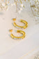 Pearls In Line Earrings