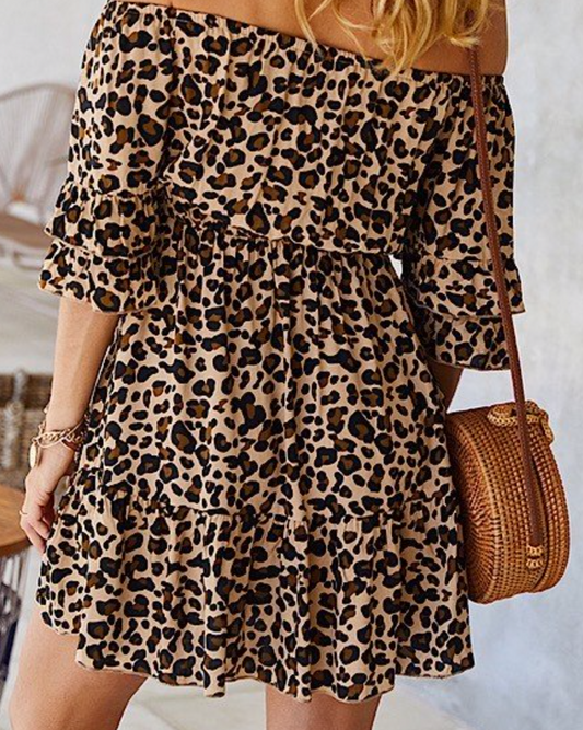 Just Spotted Leopard Dress