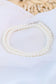 She's So Audrey Sterling Silver & Faux Pearl Necklace